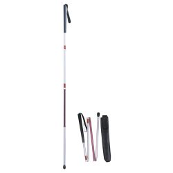 CA853L Трость TRIVES (тактильная,складная с ремешком)