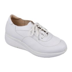 DTD-350 (цв.8-белая рептилия, 36) Полуботинки