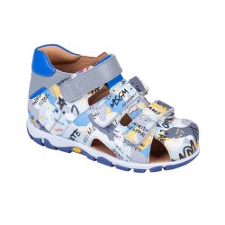 TW-231 (цв.15-морской) Туфли (закр.нос,натур.кожа,съемн.стелька)