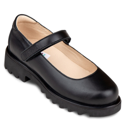 TW-200 (цв.7-черный) Туфли (Ремень на велкро)