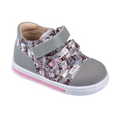 TW-409 (цв.16-серо-розовый, 21) Полуботинки (натур.кожа)