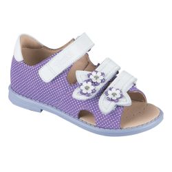 TW-135 (цв.12-фиолетово-белый, 26) Сандалеты ортопедические малосложные
