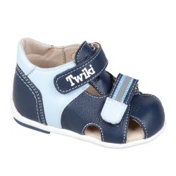 TW-232 (цв.2-сине-голубой, 18) Сандалеты ортопедические малосложные