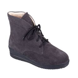 DTD-602 (цв.7-серый кварц, 38) Ботинки (станд.задн., натур.мех, съемн.стелька)