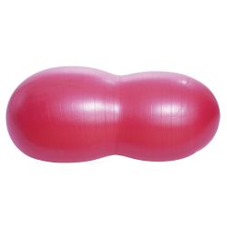 М-253 Мяч для занятий лечебной физкультурой (АВС, в форме арахисового ореха, 53см., красный)