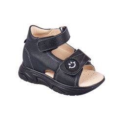 TW-141 (цв.1-черный, 21) Туфли (откр.нос,натур.кожа)