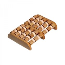 Массажер "Счеты зубчатые" д/ног деревянный ER-1003