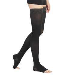 S-113-KO-VI-5 Компр. а/варикоз. чулки Veni CCL 1 (р.VI,karamel(5),откр,норм)