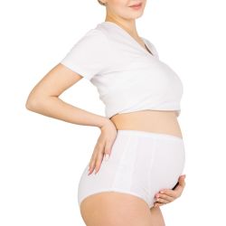 Т-1160 (№2-XS,белый) Бандаж-трусы дородовой