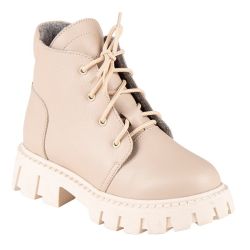 TW-518 (цв.4-бежевый) Ботинки (утепленные)