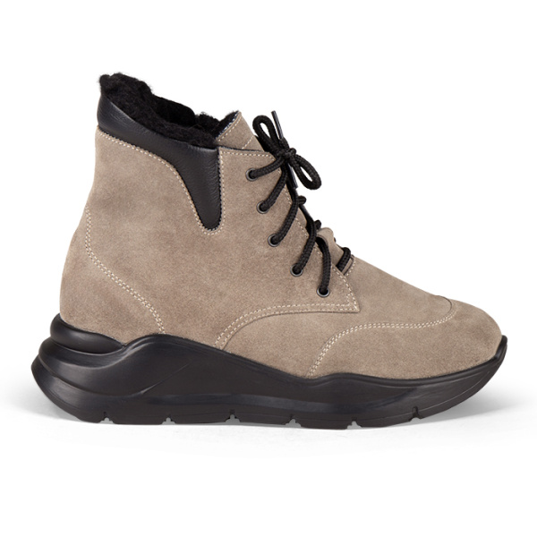 Ботинки женские утепленные на шнурках и молнии DTD-606-1  Doctor&nbsp;Thomas